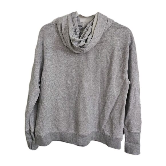 Free People Movement Sweater Small Gray Double Overtime Hoodie Athleisure Cozy - Picture 8 of 11